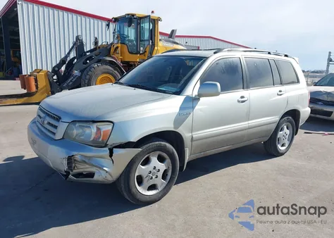 2004 Toyota Highlander Limited V6 from USA, damaged, VIN JTEEP21A840067001